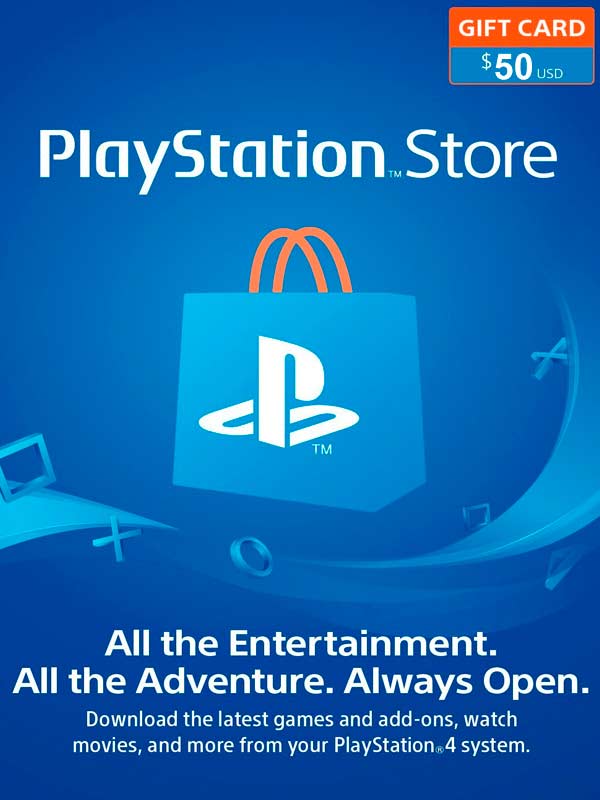 GIFT CARD PSN 50 USD